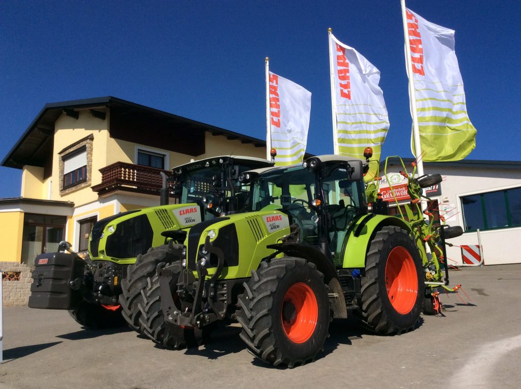 Landtechnik Gradwohl - Wechsel zu Claas